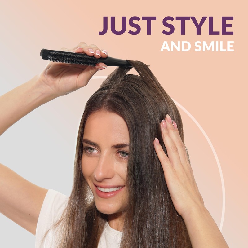 marQus - Volume and Shine Teasing Brush - Boar Bristle