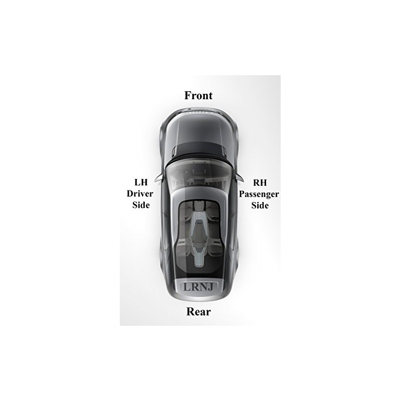 BRITPART XS AIR INTAKE GRILLE BLACK WITH SILVER MESH LEFT