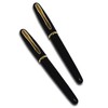 Better Office Products Executive Black Gel Pen, 2 Pack, Classic