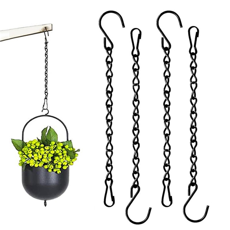 4 Pack Hanging Chain Set with Hooks for Bird Feeders,