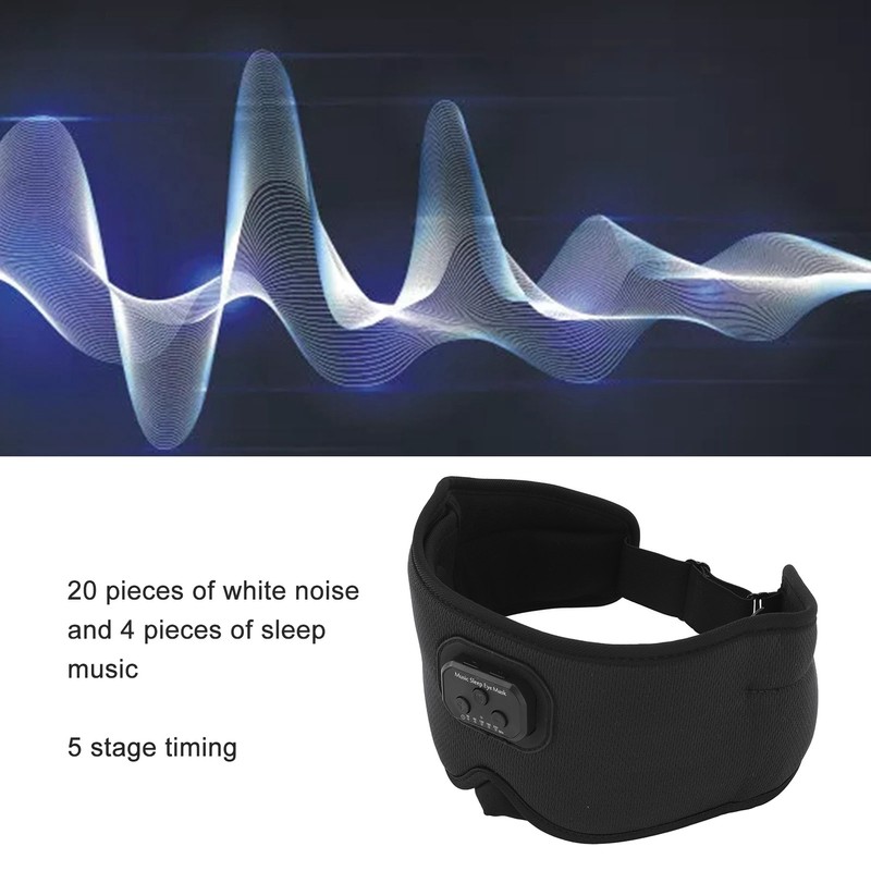 Bluetooth 5.2 Sleep Headphones Wireless 3D Sleeping Eyeshade Music Headphones