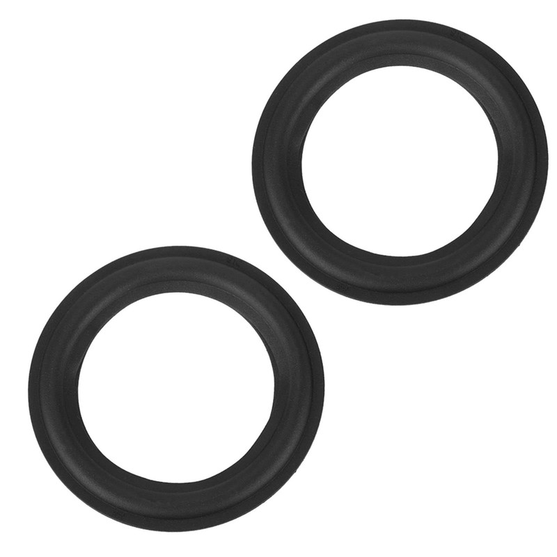 Speaker Rubber Edges, Black Ideal Replacement Subwoofer Foam Edge, Repair