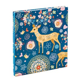 Edian Self Adhesive Photo Album Magnetic Scrapbook Album with 40 Pages Hardcover DIY Baby Family Photo Album