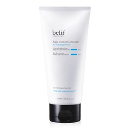 belif Aqua bomb jelly cleanser | Jelly-to-foam mild hydrating facial cleanser with hyaluronic acid, melts away makeup and impurities, Korean skincare, Korean beauty (160ml)