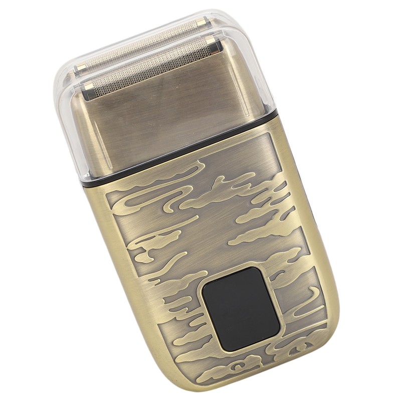 Electric Hair Clipper Retro Portable Efficient Dual Head Cordless Beard