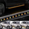 2 Pcs 60 inch LED Board Running Light Amber Side