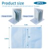 CLDURHGE Card Holder Protector Sleeves Transparent Credit Card Sleeves Plastic