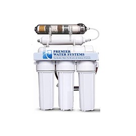 100 GPD, 6-Stage Reverse Osmosis System, pH+ Alkaline Remineralization RO Water Filter System Under Sink, Superb Taste Drinking Core Water Filter