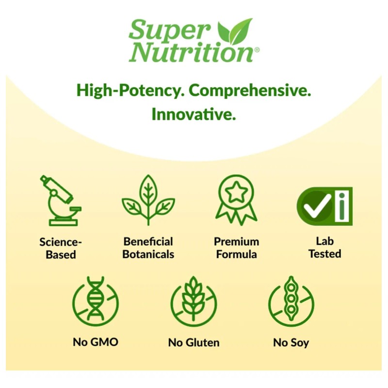 Super Nutrition Multivitamínico Hombres Activos 180 Tabletas