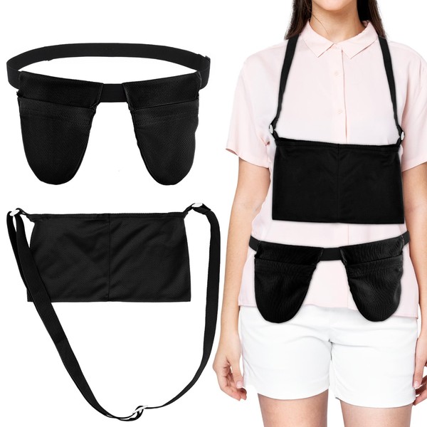 Oruola 2pcs Mastectomy Drain Holder, Adjustable Drain Holders for After