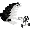 SNOKAY 8 Pcs Pool Solar Cover Reel Attachment Kit -