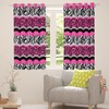 Zebra Stripes Window Curtains for Leopard Curtains For Kids Boys