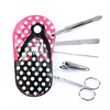 Spove Polka Dot Flip Flop Design Manicure Sets Spa Party