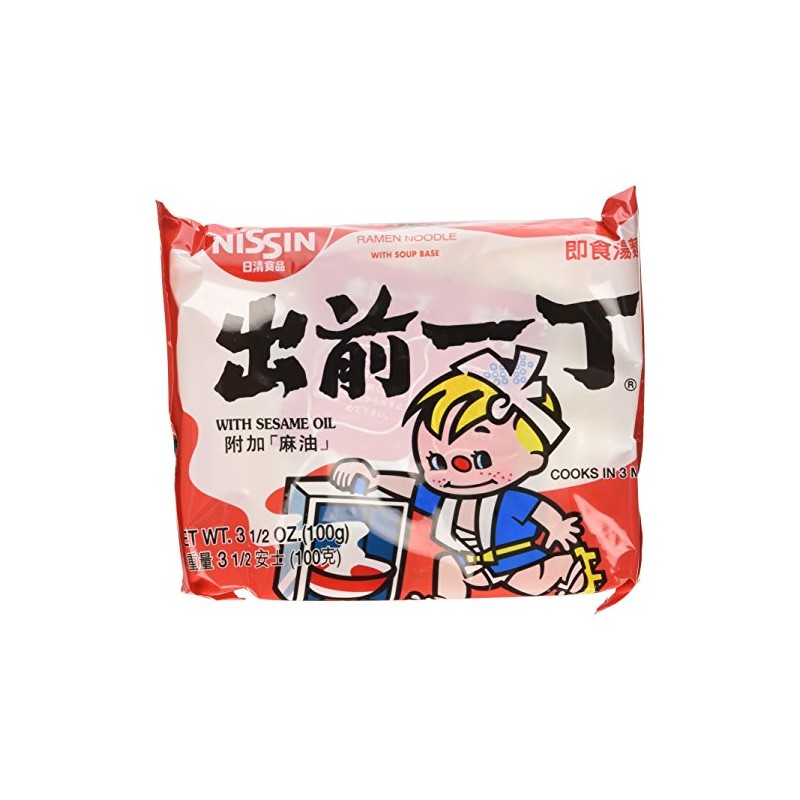 Nissin Demae Ramen, Sesame Oil, 3.5 oz (30 packs)