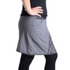 Vishes - Alternative Clothing - Printed and Embroidered Cotton Skirt