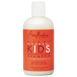SheaMoisture SheaMoisture Extra-Nourishing Shampoo hair care for Kids Mango Carrot with Shea Butter 8 oz