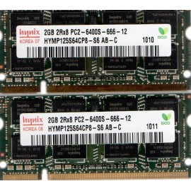 Major 4GB 2x 2GB Kit Fujitsu LifeBook A3210 A6010 A6020 A6025 A6030 A6110 A6120 Memory