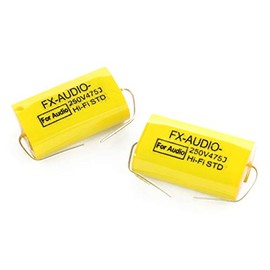 FX-AUDIO - 250V 4.7μF 475J Limited Edition Audio Polyester Film Capacitor for Tweeter Network