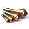 Atoplee 4PCS Titanium Wood Countersink Debur Deburring Tool Deburing Set