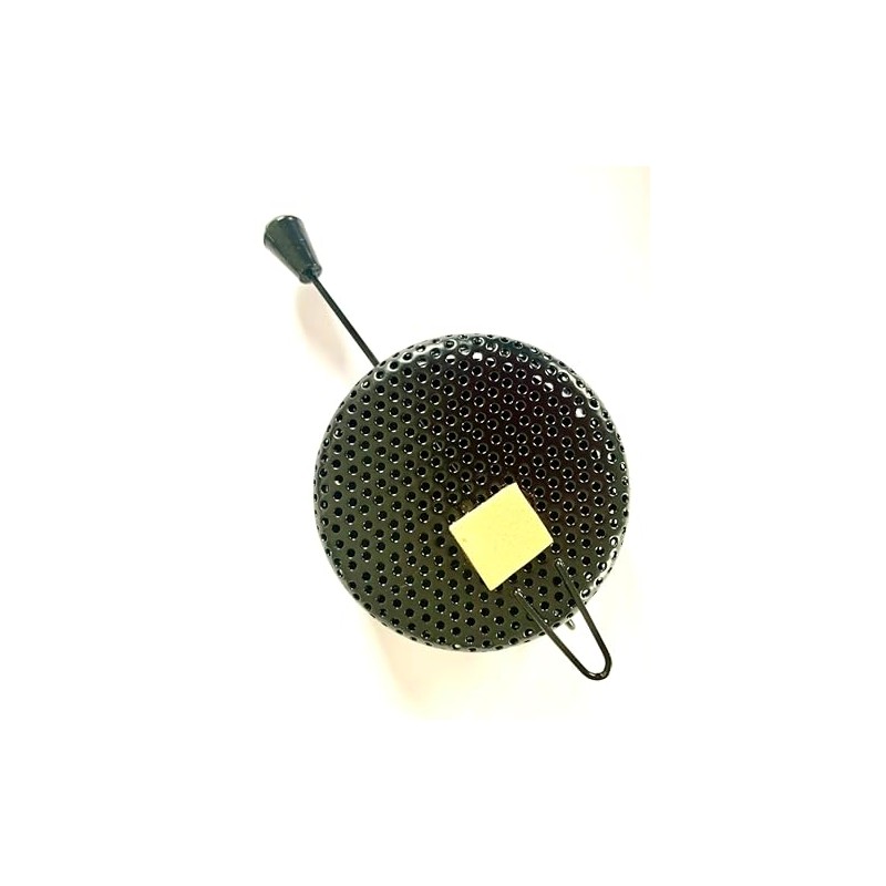 LARGE 3" / 7.5cm FISHING BAIT DROPPER - MATT BLACK