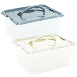 NEW Rectangular Living Box 360 x 250 x 170mm Beige 3ea