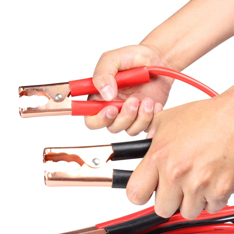 MIKELS C-220-10T Cables Pasa Corriente, 2.2 m, 180 Amp, Calibre