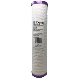 Home Master CfRFgaCC-20BB Replacement Whole House Water Filter, High Flow 20gpm, Radial Flow Granular Catalytic Carbon, 20" x 4.5" Fits Big Blue