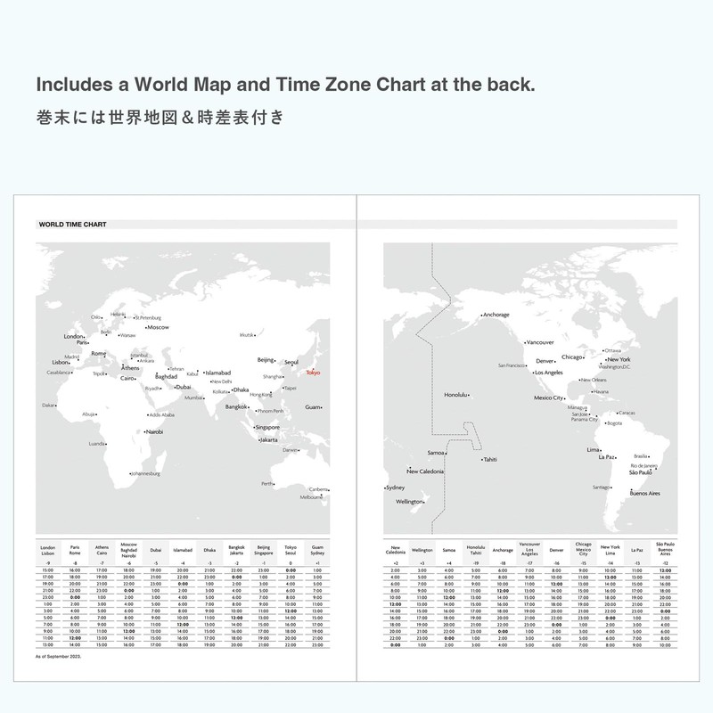 MARK'S 2025/26 Taschenkalender, A5 Mountain // Blue: Von September 2025