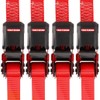 CRAFTSMAN CMXAZBS15004 Black/Red 1" x 12' Ratchet Tie Down Straps