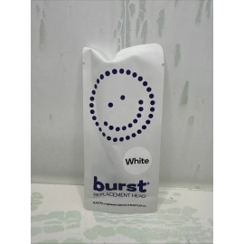 BURST Electric Toothbrush Replacement Heads White Pack of 1 New