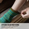PUTUO Mens Five Toe Socks: Cotton Finger Socks for Men