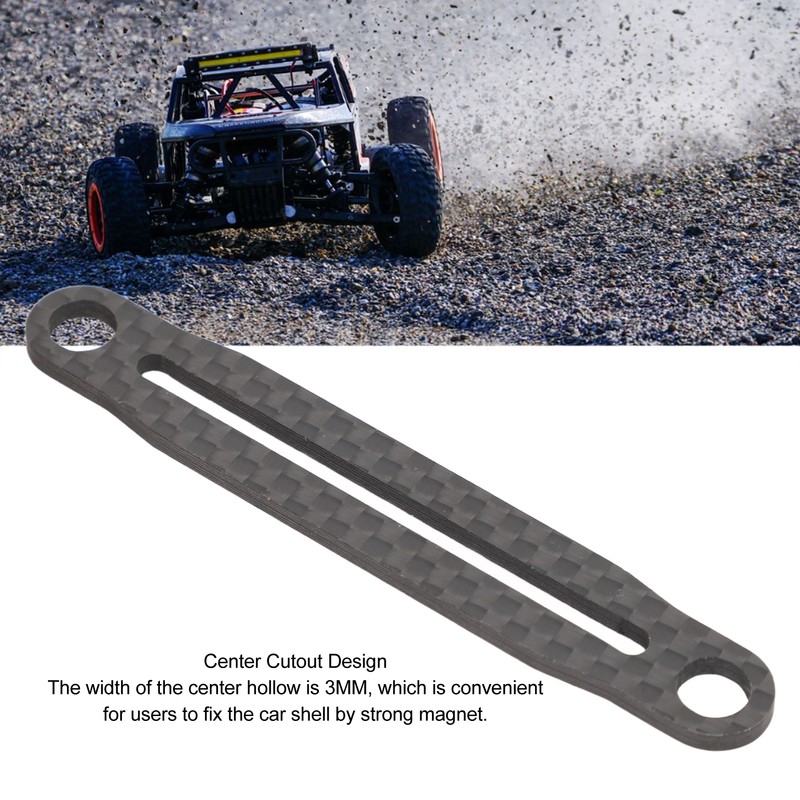 Body Mount 66mm Carbon Fiber Body Pillar Reinforcement for TT02