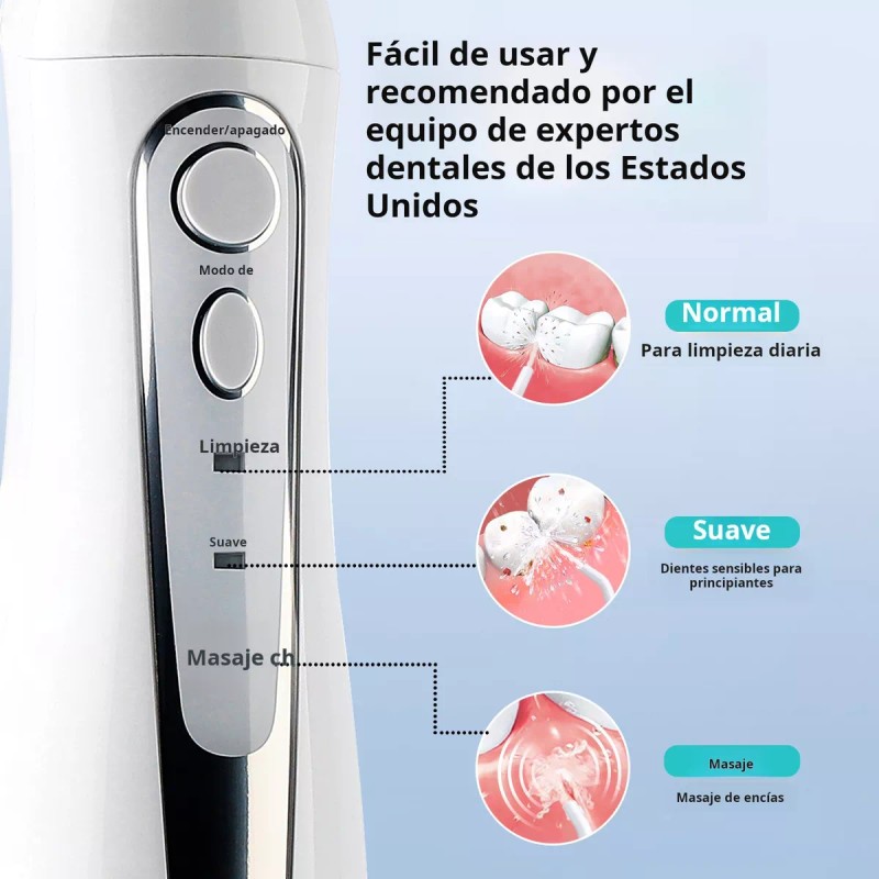 Coslus Flosser Dental De Agua Dental Pick: Irrigador Oral Color
