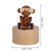 Animal Wooden Clockwork Music Boxes Children Kid Birthday Holiday Gifts
