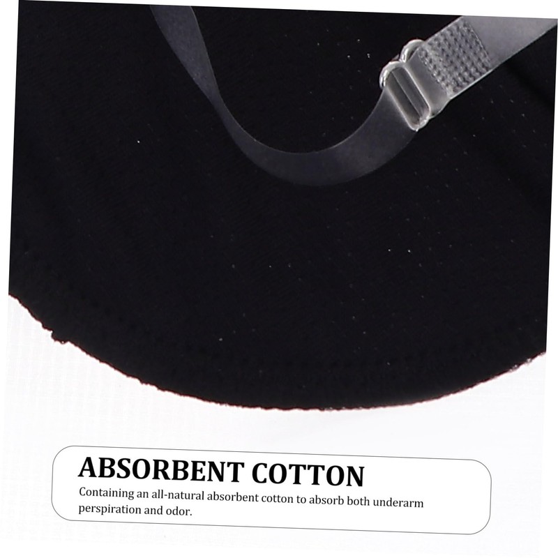 NOLITOY Underarm Sweat Pads for Women Men 2pcs Cotton Armpit