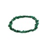 CrystalAge Malachite Gemstone Chip Bracelet