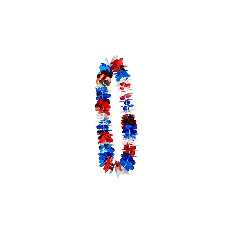 Wicked Costumes King's Coronation G.B Red White & Blue Hawaiian
