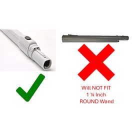 Replacement Bare Floor Tool Compatible with Electrolux Oxygen Canister EL6988E EL7020A EL7024W EL7080 and Beam Q Central Vacuum Systems. Compare to 045031 + 75973-1