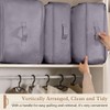 Compression Storage Bags,Ultra Space Saving Self Compression Organizer,Self Compression Storage