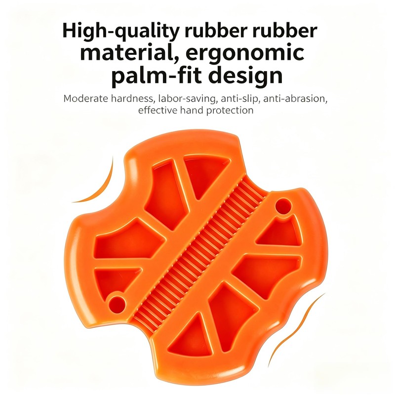 2 Pack Silicone Wire Pulling Mitt, Non-Slip Cable Pull Grip