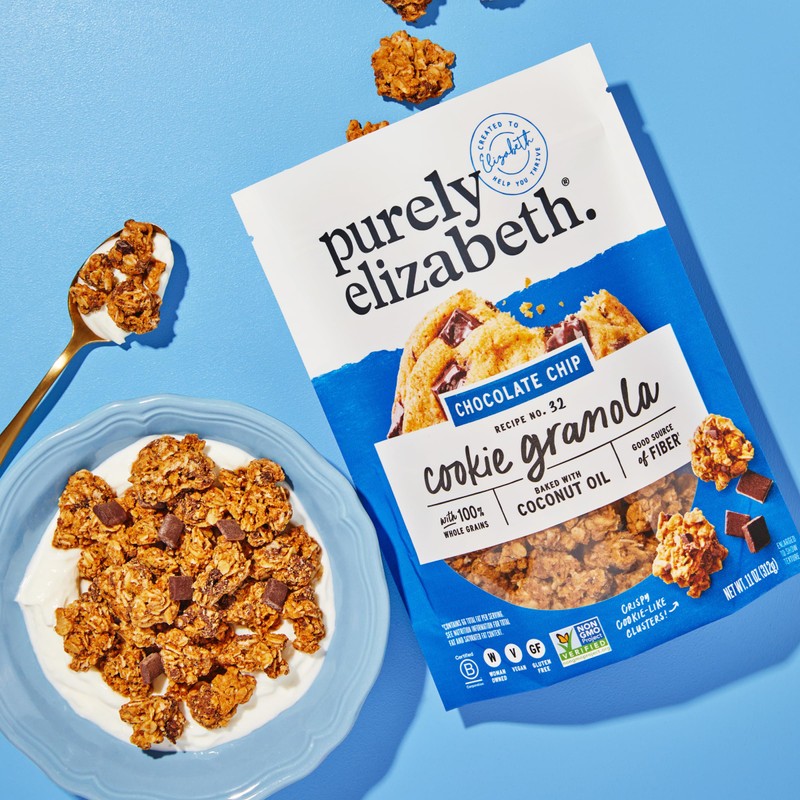 Purely Elizabeth Cookie Granola Chocolate Chip 11 OZ (3 Pack)