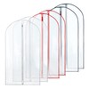 HANGERWORLD 100 cm (40") Suit/Garment Clothes Cover Bags, Pack of