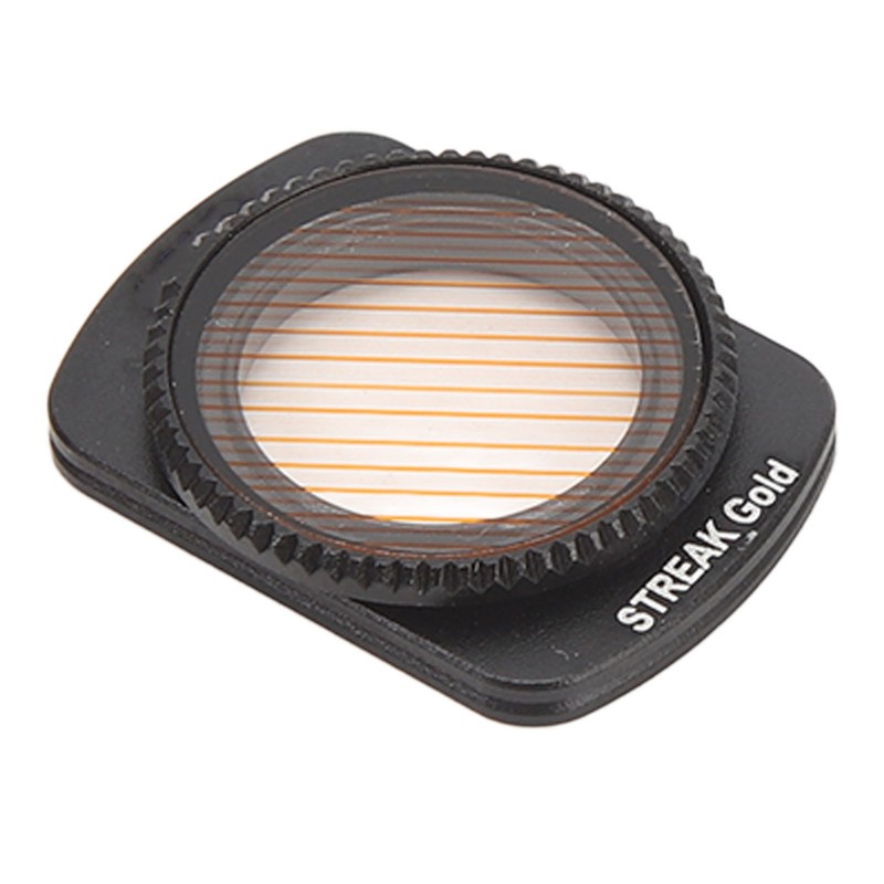 Streak Effect Action Camera Lens Filter HD Coated Slim Aluminum