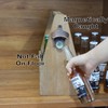 HAIICEN Rustic Magnetic Beer Bottle Opener Wall Mount Soda Cap