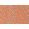 PATTERNED PLASTIC SHEET 2-PACK -- INTERLOCKING PAVING 7-1/2 X 12"