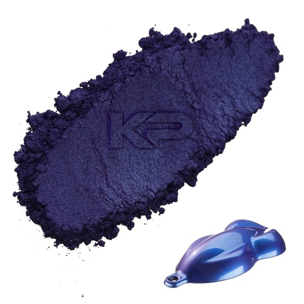 KP Pigments PurPlue Pearlescent 100% Pure Fine Mica Powder -