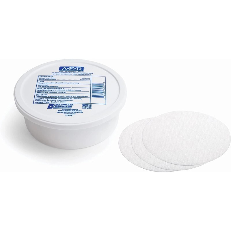 Birchwood Laboratories A-E-R Pre-Moistened Witch Hazel Pads - 40 Pads