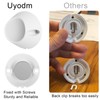 UYODM 2 Pack Magnetic Wall Mounts Design for Arlo Pro