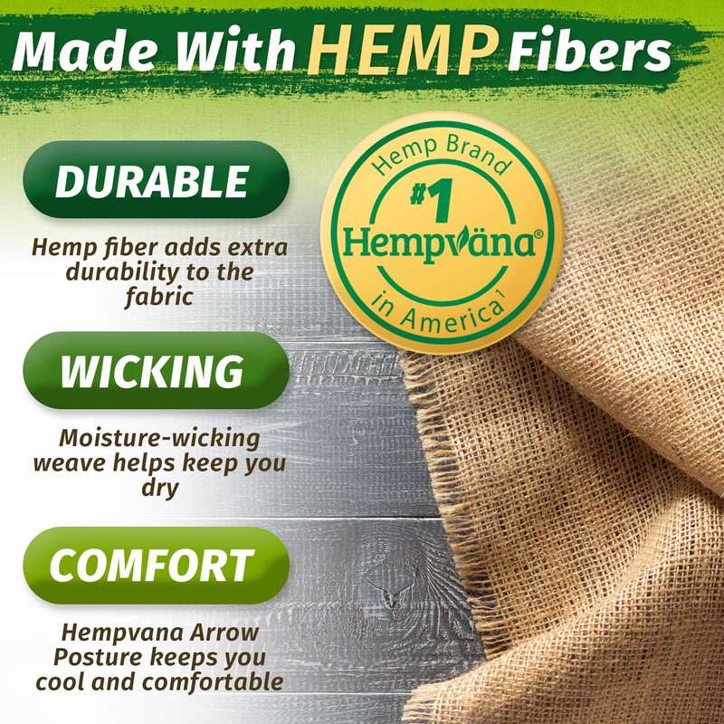 Hempvana Arrow Posture - Fully Adjustable Posture Support & Posture