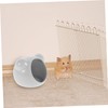 Abaodam 2pcs Ceramic Hamster House Summer Cooling Hideout for Dwarf